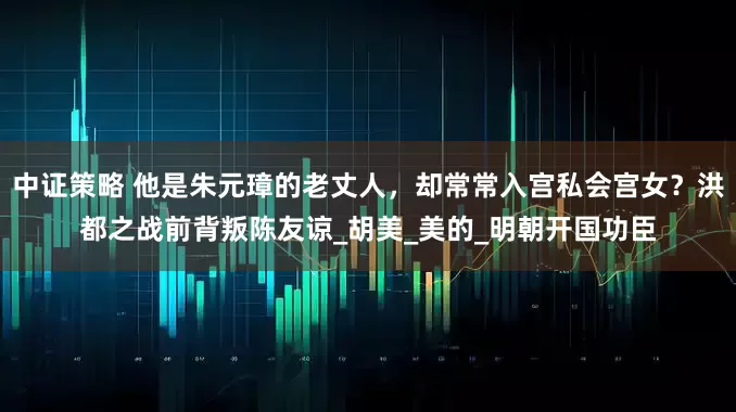 中证策略 他是朱元璋的老丈人，却常常入宫私会宫女？洪都之战前背叛陈友谅_胡美_美的_明朝开国功臣